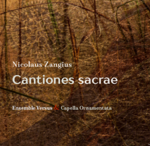Nicolaus Zangius, Cantiones sacrae